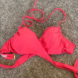 Hot pink Victoria’s Secret bikini top